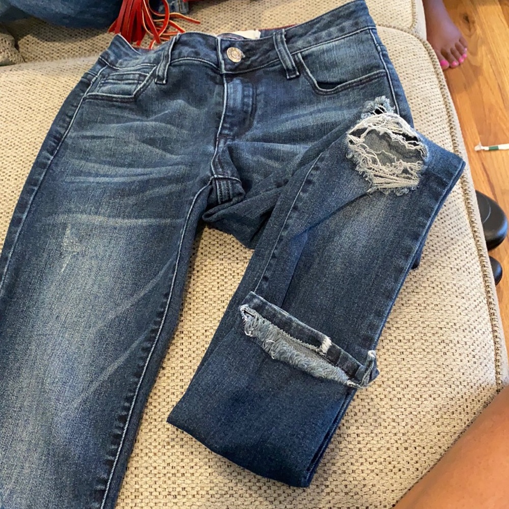 Ripped jeans